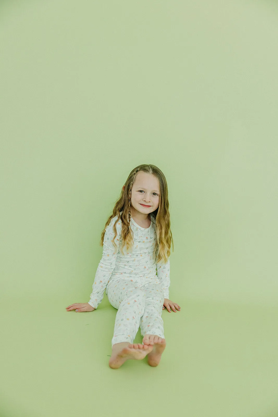 2pc Long Sleeve Pajama Set - Mabel