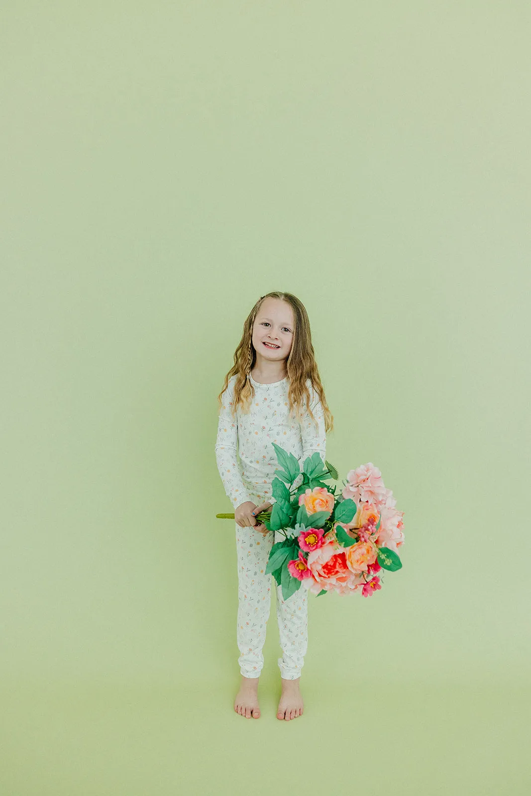 2pc Long Sleeve Pajama Set - Mabel