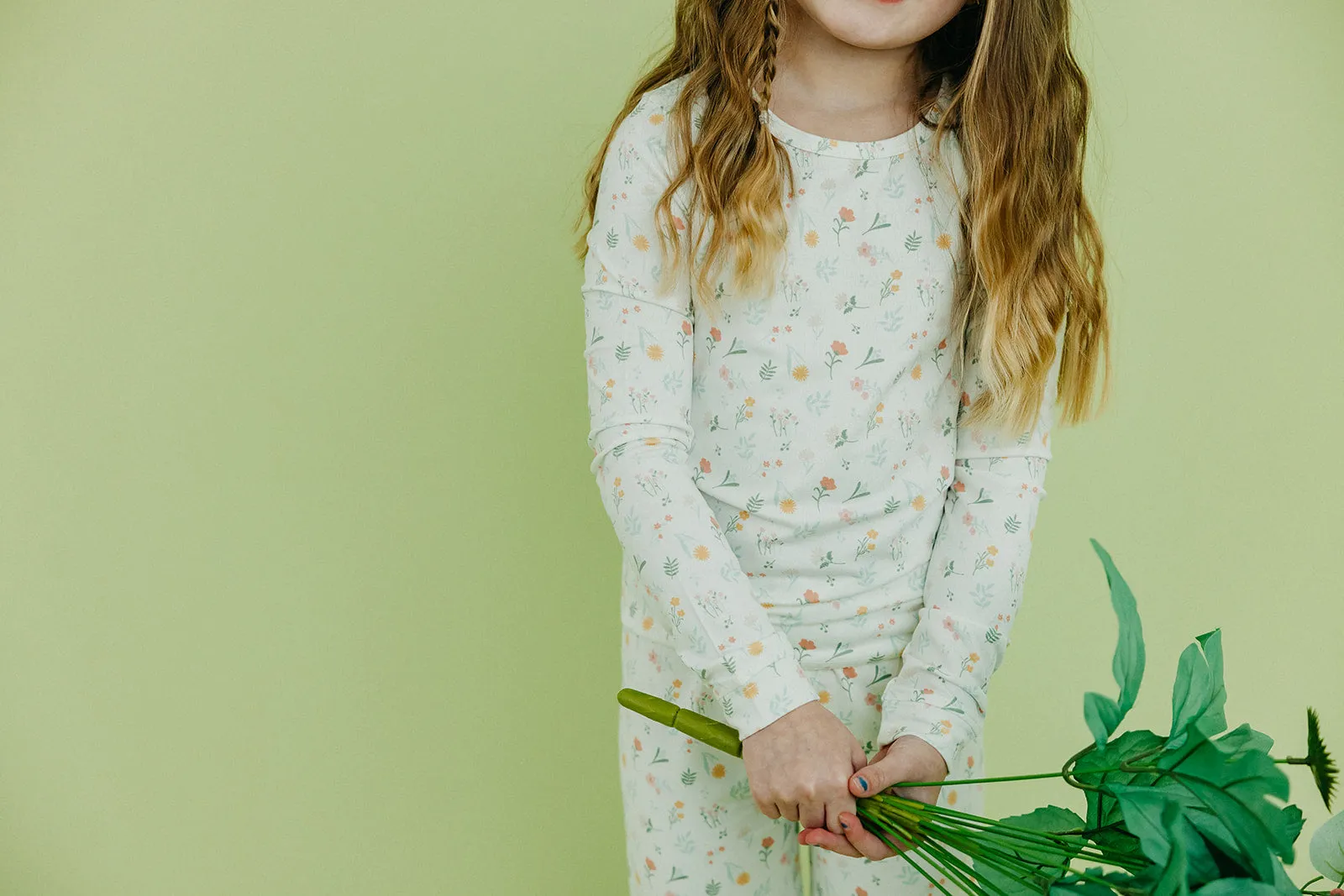 2pc Long Sleeve Pajama Set - Mabel
