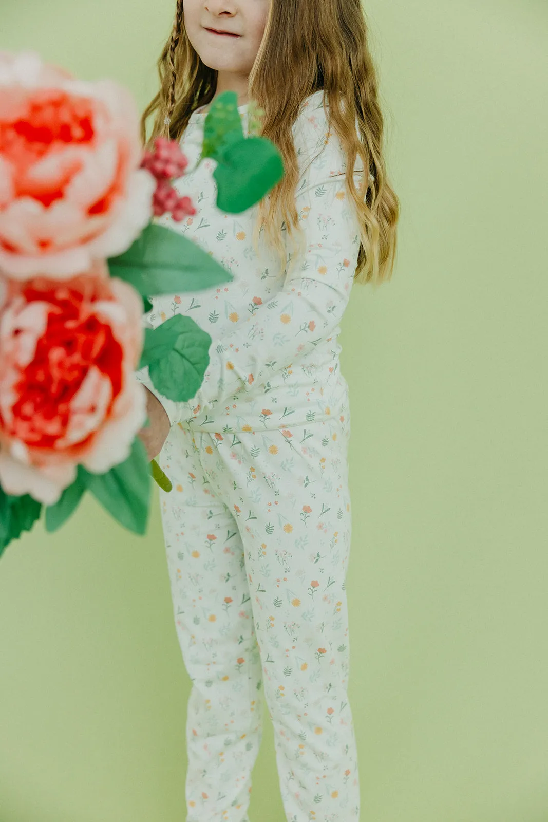 2pc Long Sleeve Pajama Set - Mabel