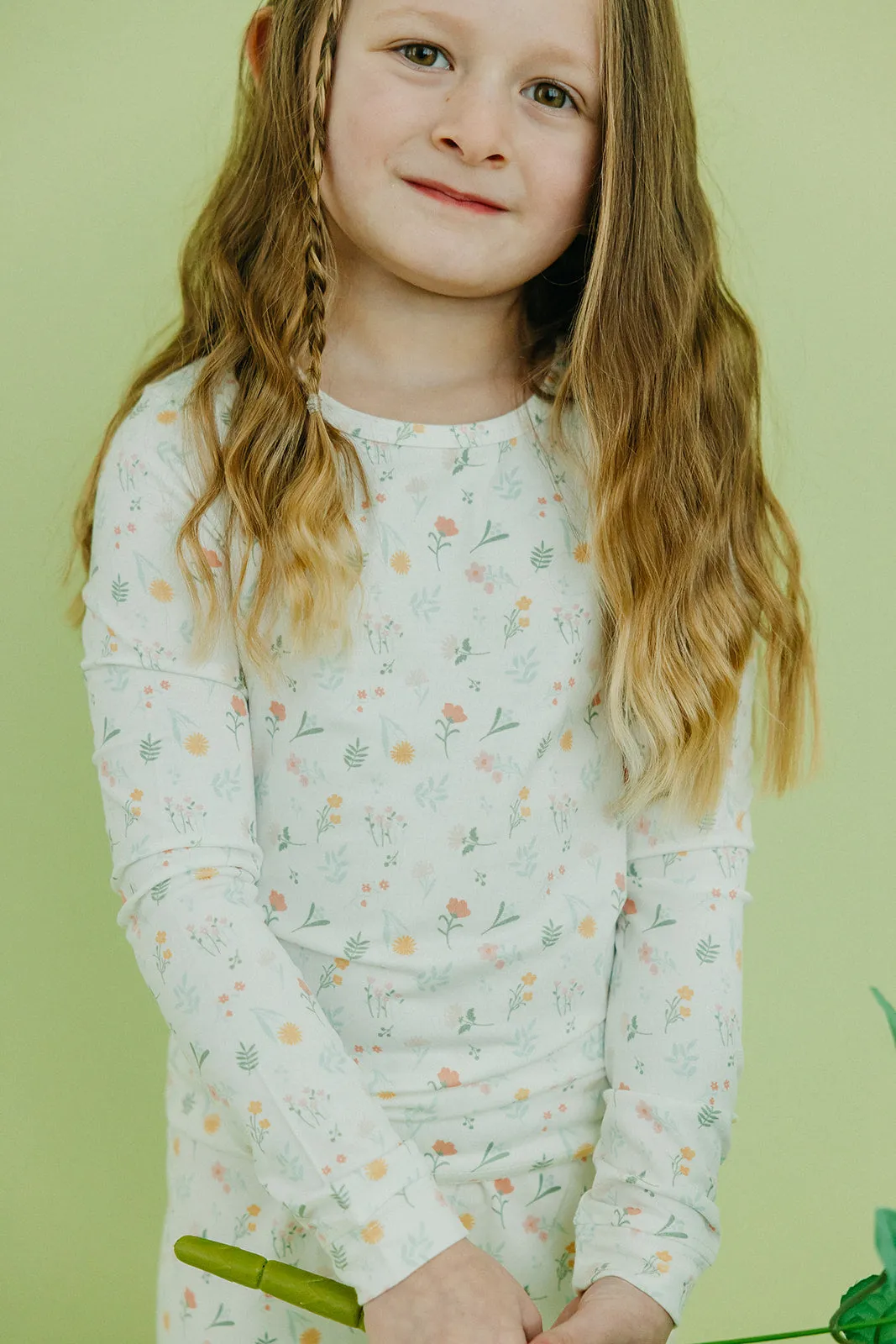2pc Long Sleeve Pajama Set - Mabel