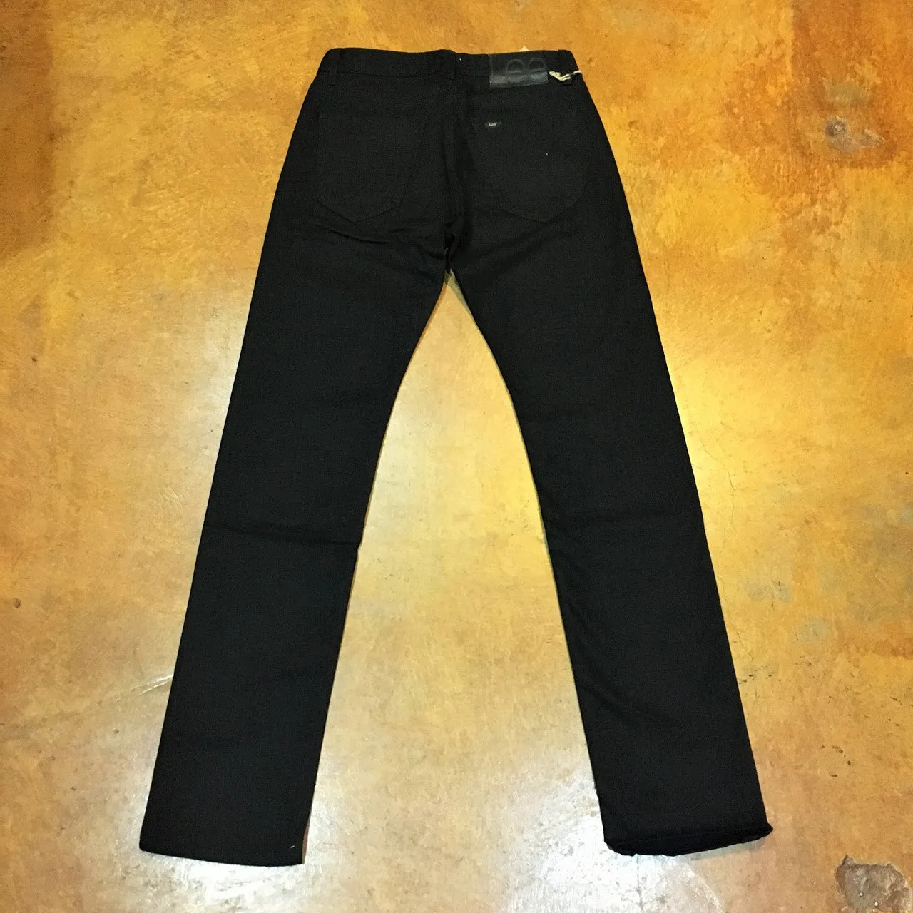 7Z00218  Lee 101 USA Lean Straight Double Black
