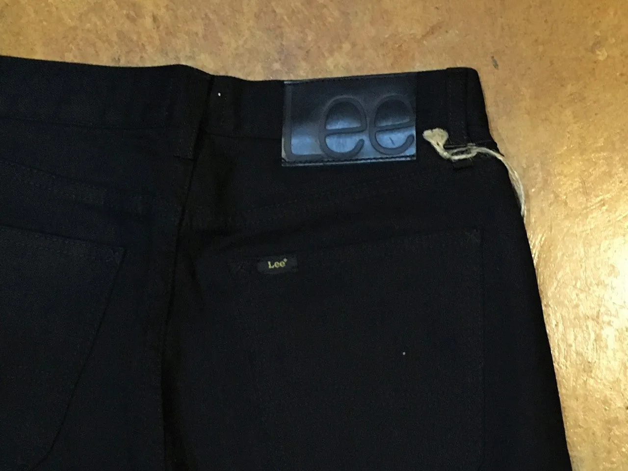 7Z00218  Lee 101 USA Lean Straight Double Black