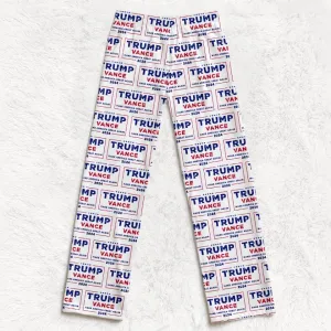 A Fresh Start For America With Bold Leadership - US Elections Pajama Pants - Gift For Conservative Supporters