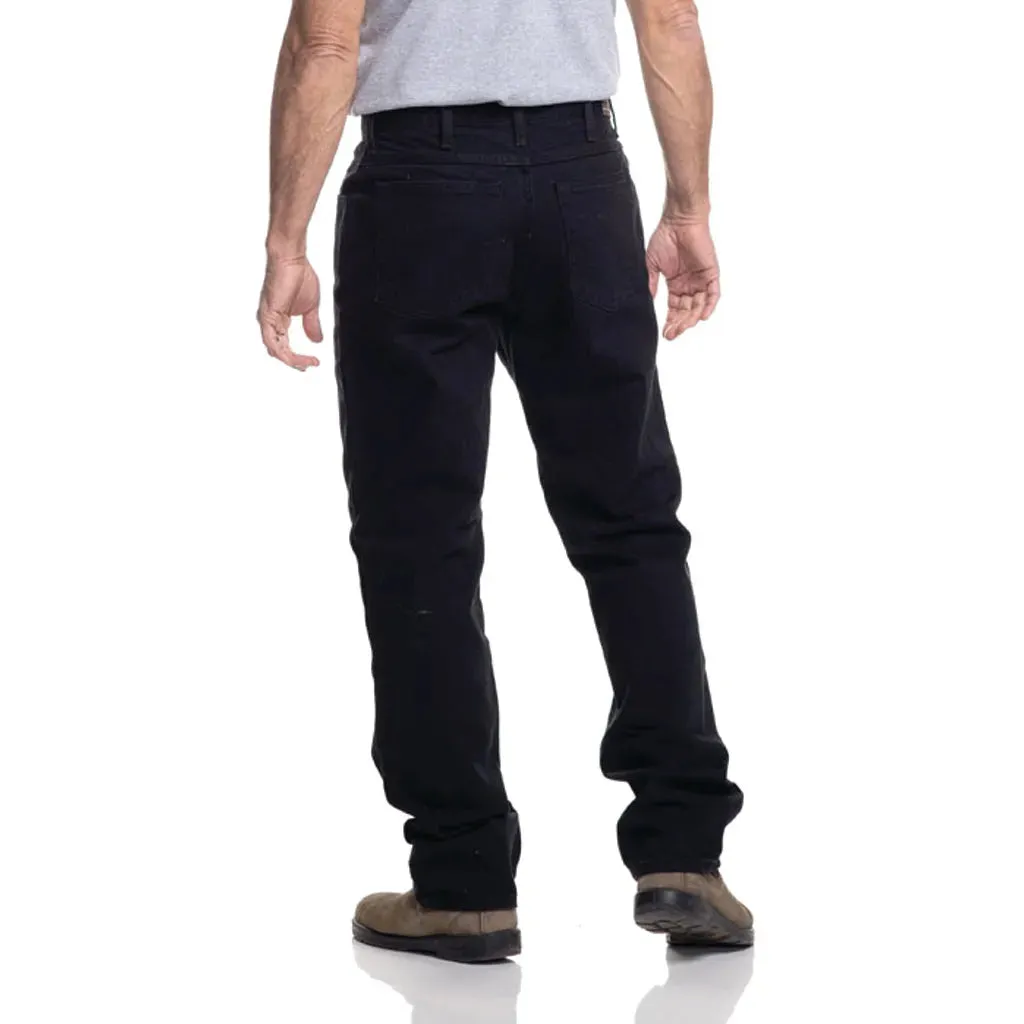 AA101B - Men's Original Jean - Black Denim - Made in USA