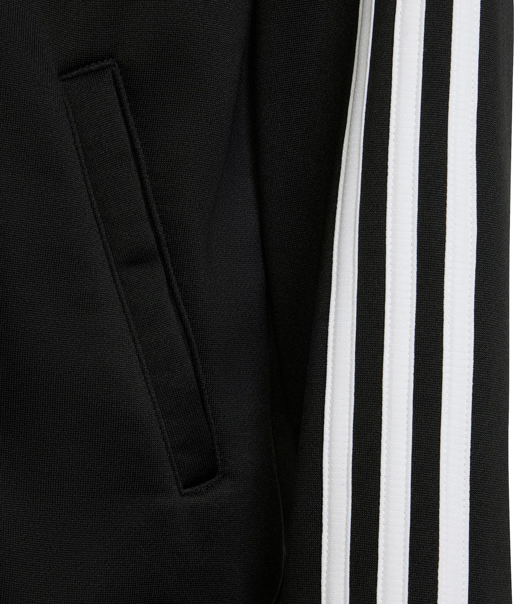 adidas Essentials AeroReady 3 Stripes Junior Training Track Jacket - Black