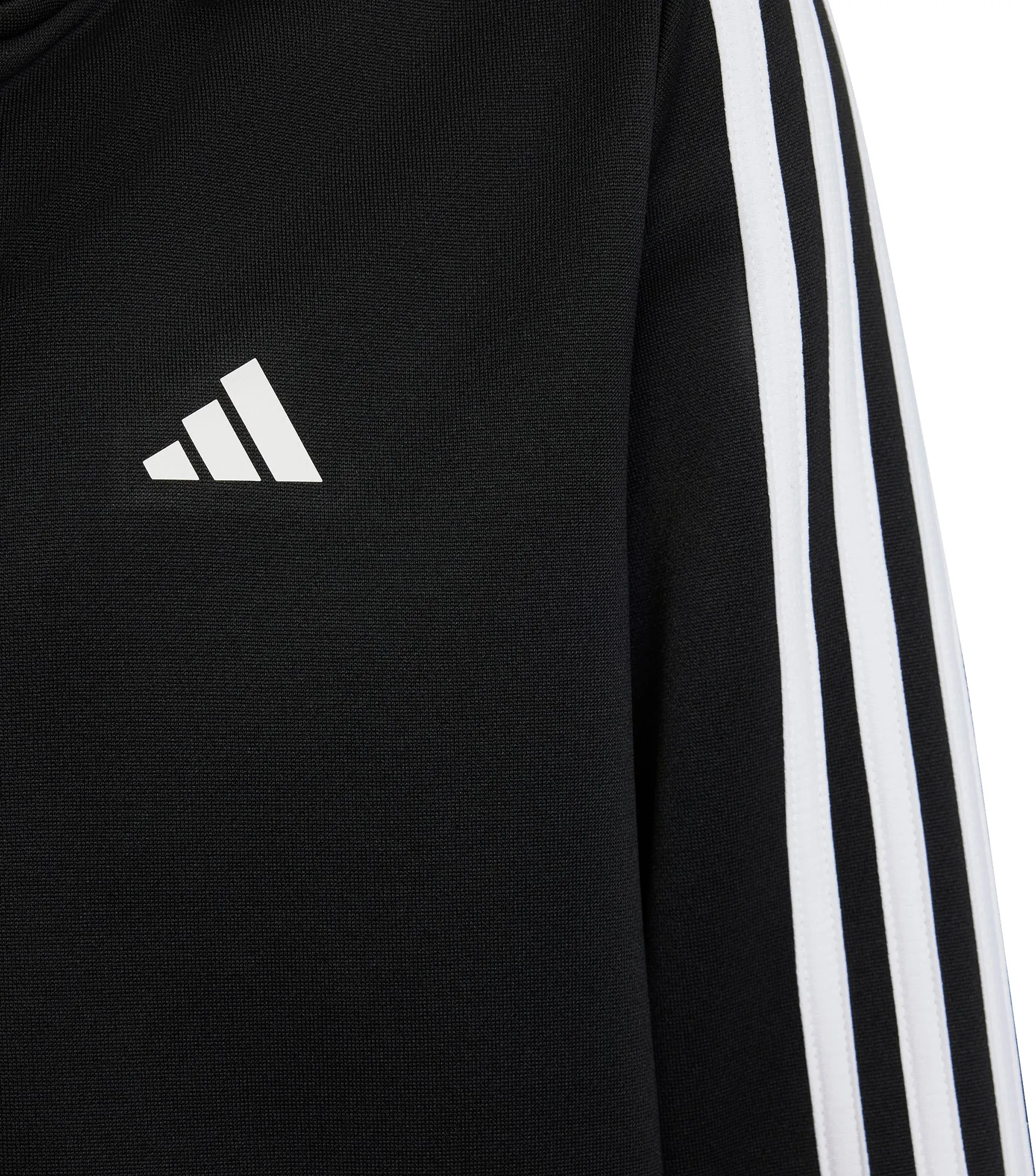 adidas Essentials AeroReady 3 Stripes Junior Training Track Jacket - Black
