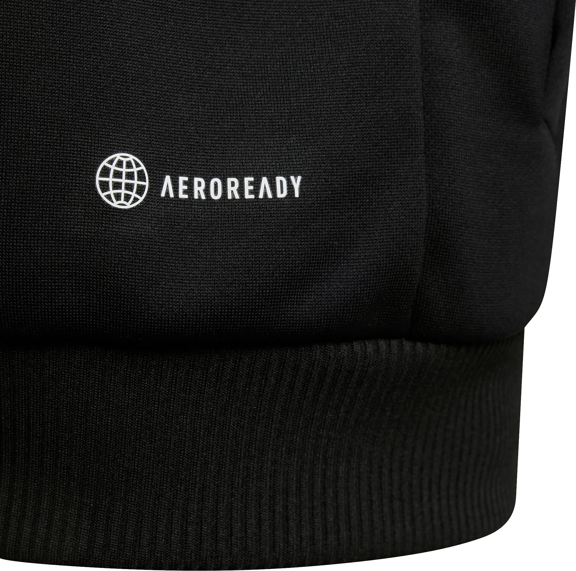 adidas Essentials AeroReady 3 Stripes Junior Training Track Jacket - Black