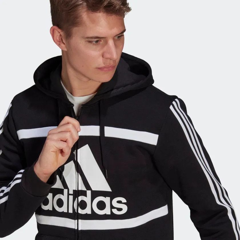 ADIDAS ESSENTIALS COLORBLOCK LOGO HOODIE