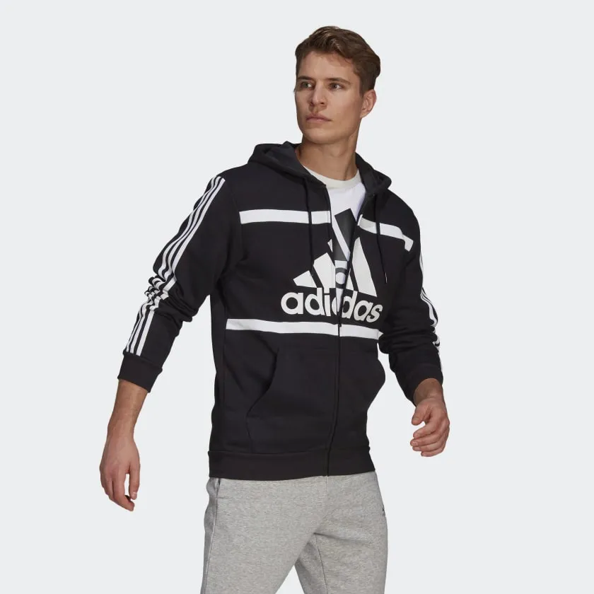 ADIDAS ESSENTIALS COLORBLOCK LOGO HOODIE