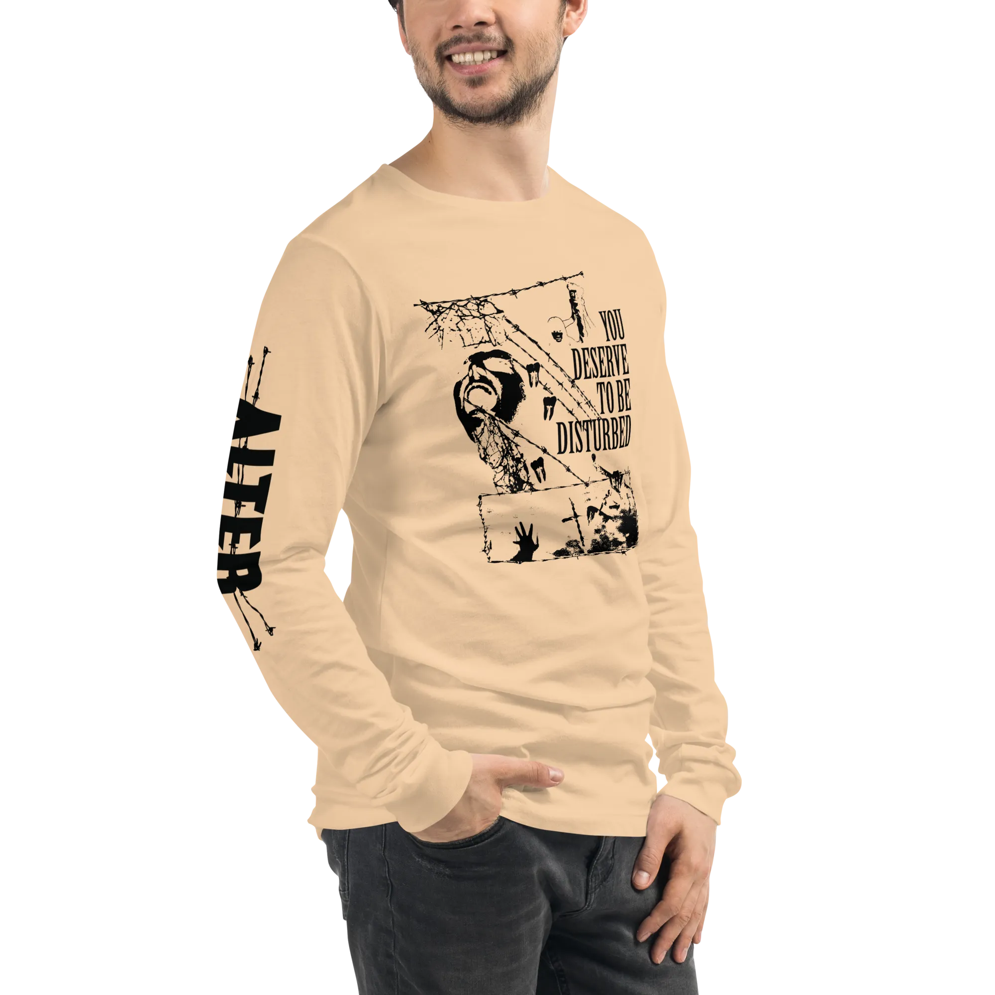 ALTER Collage of Pain Long Sleeve Tee