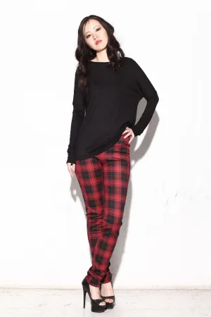 Aubrey Plaid Pants