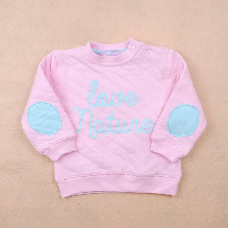 Autumn baby hoodies cotton long sleeve children sweatshirt tracksuit clothing kids pullovers lovely for boys girls warm clothes