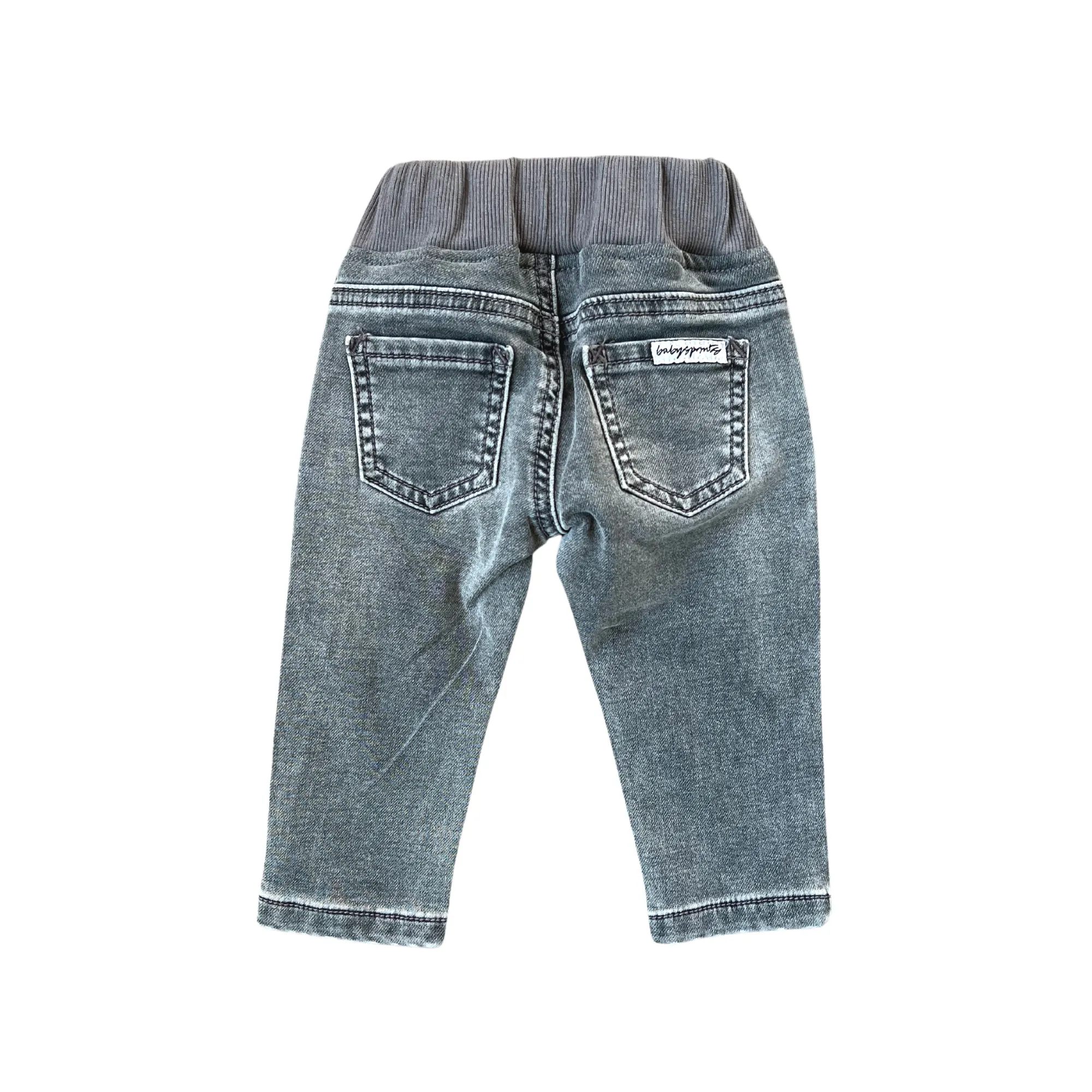 Babysprouts || Boys Grey Wash Denim Jeans
