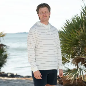 Baja Long Sleeve Pullover in Ivory