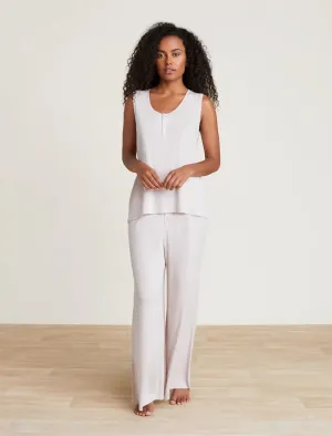 BarefootLuxe Milk Jersey® Women's Henley Lounge Set