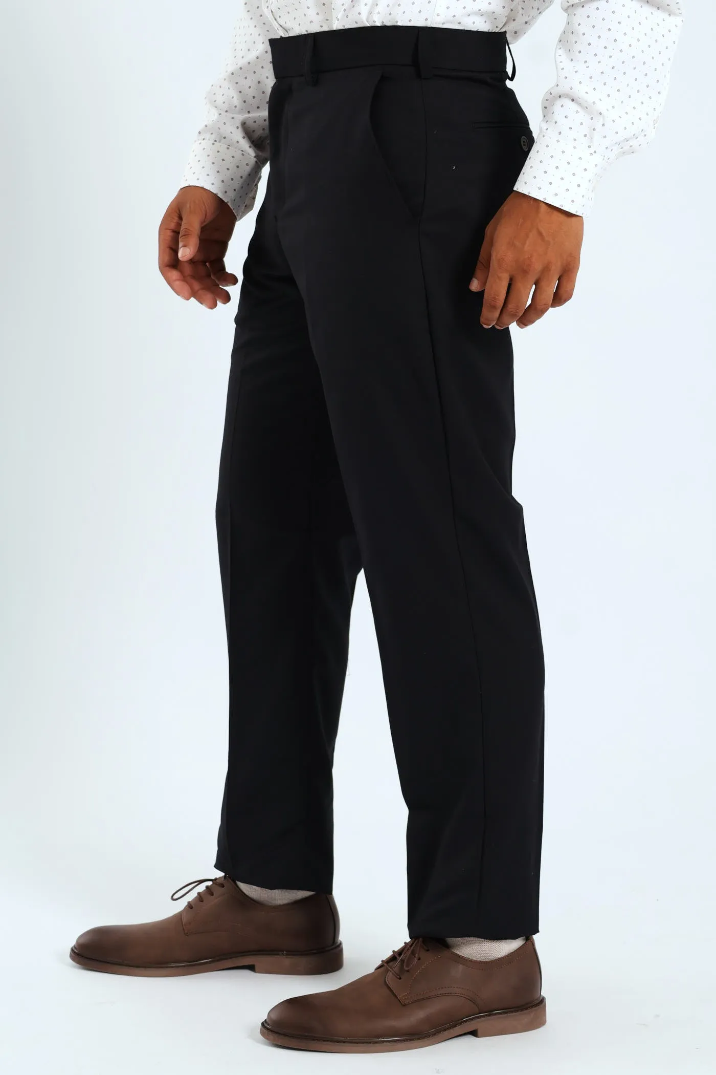 Basic Smart Trouser - Black