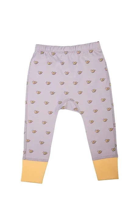 Bee Toddler Unisex Organic Cotton Two Piece Sleeping Suit
