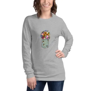 Bees in a Jar Unisex Long Sleeve Tee