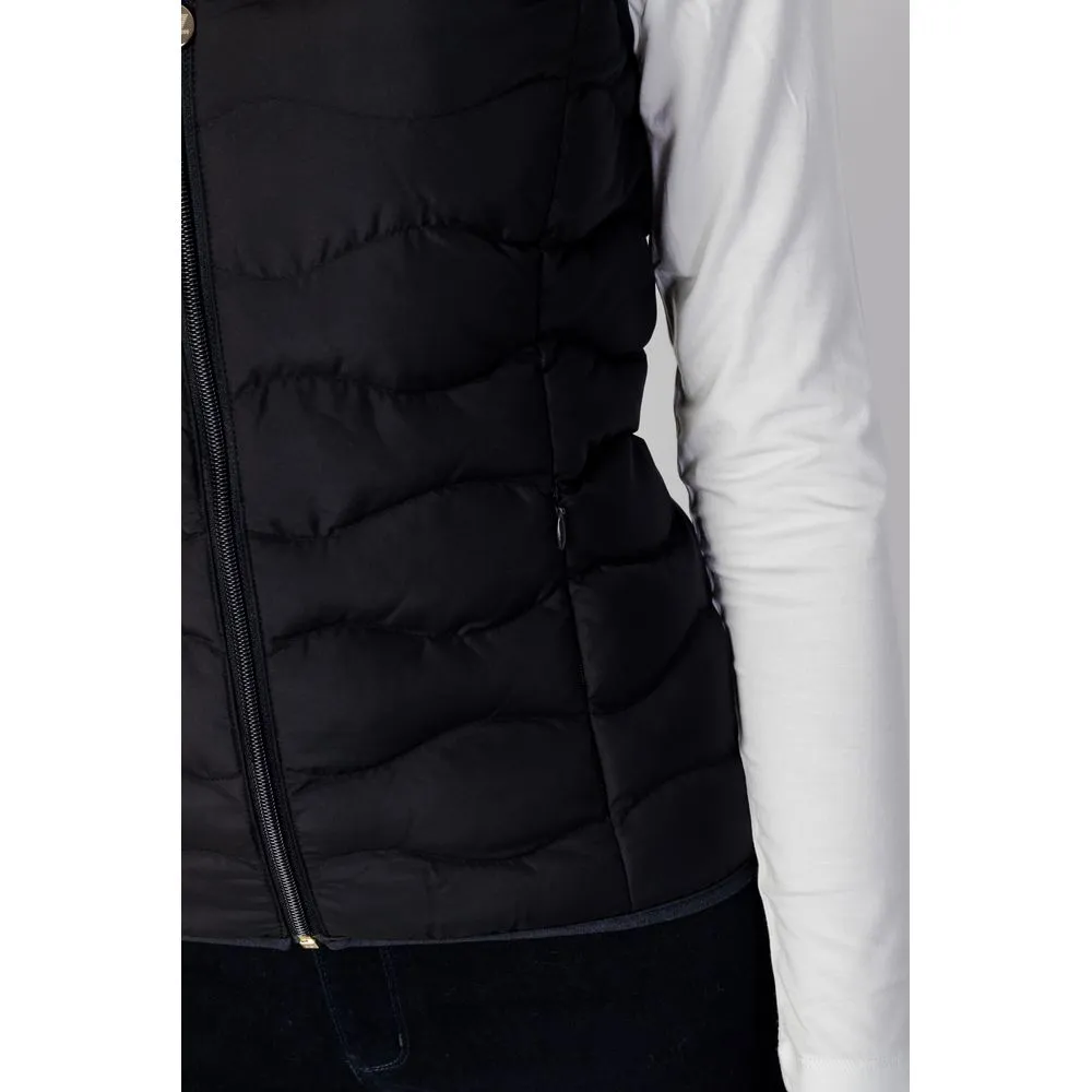 Black Polyester Jackets & Coat