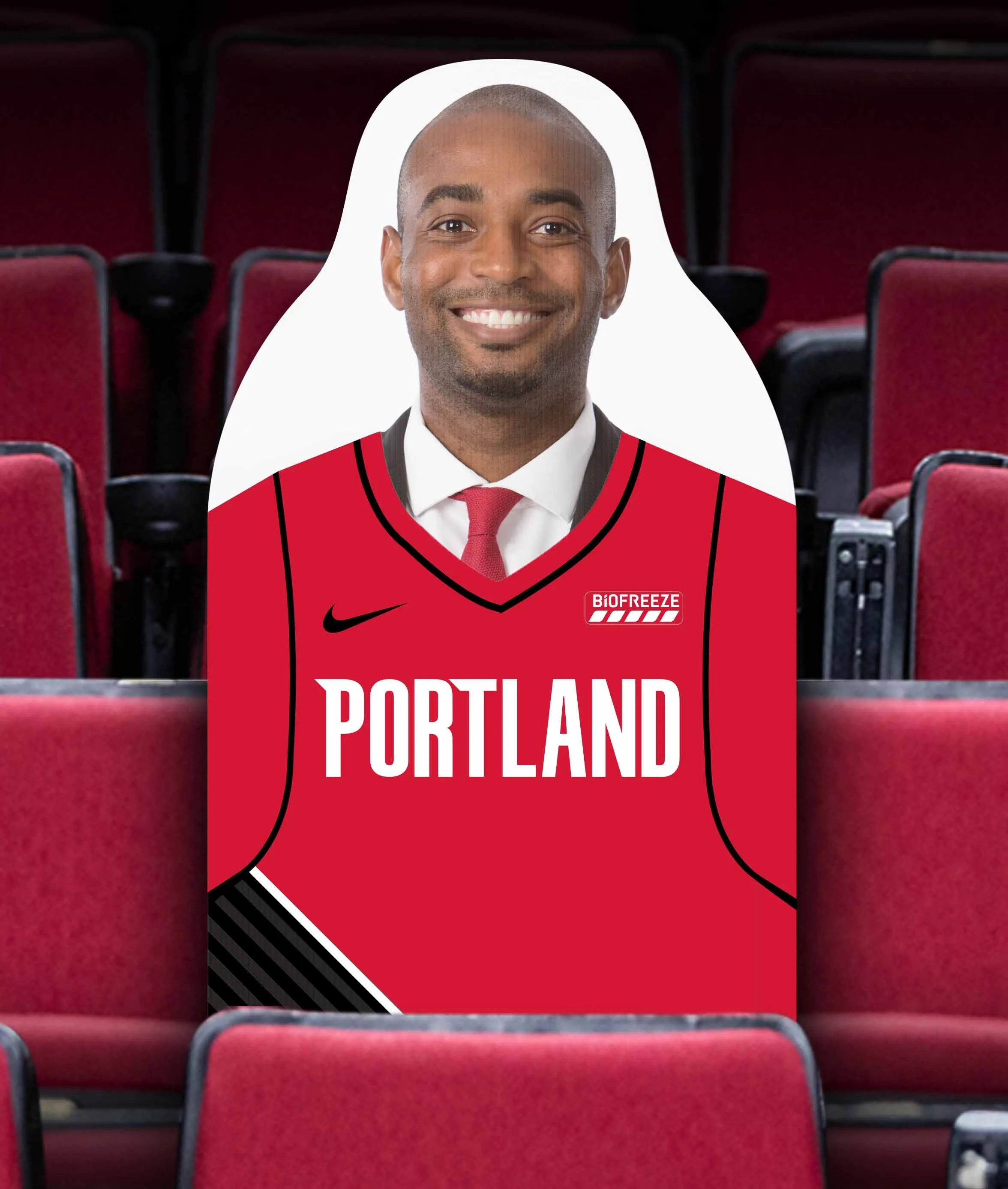 Blazers Fan Cutouts
