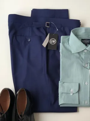 Blue Formal Trousers