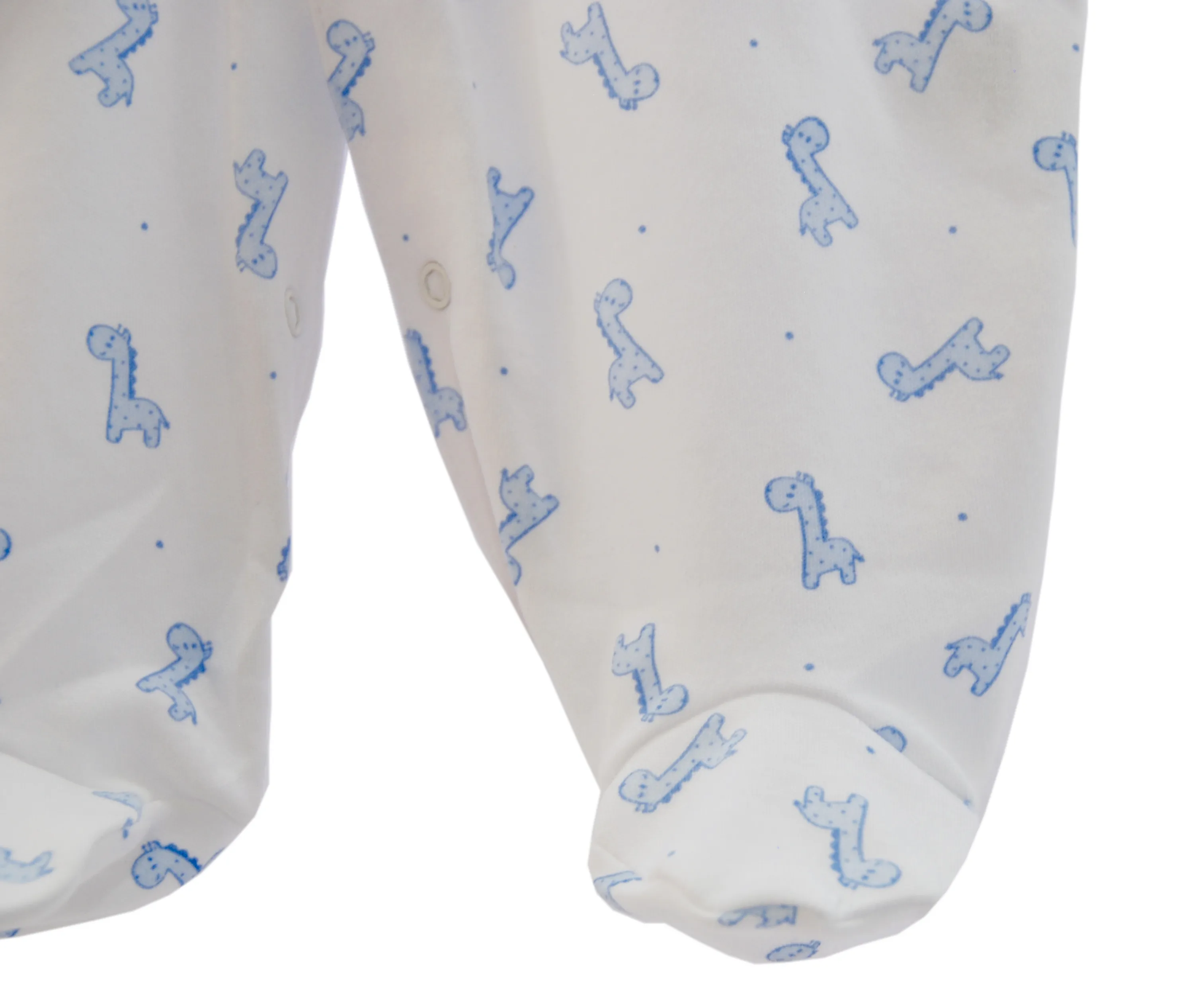 Blue Giraffe Footie