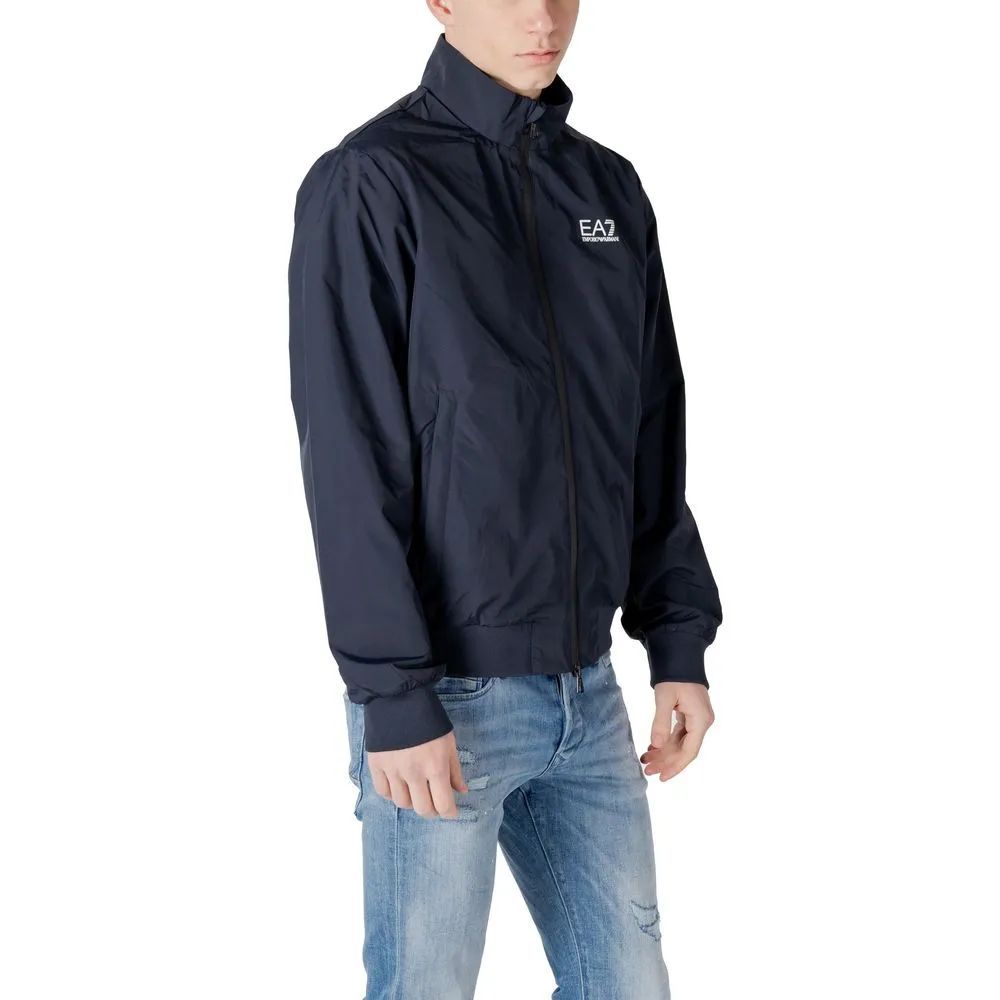 Blue Polyamide Jacket