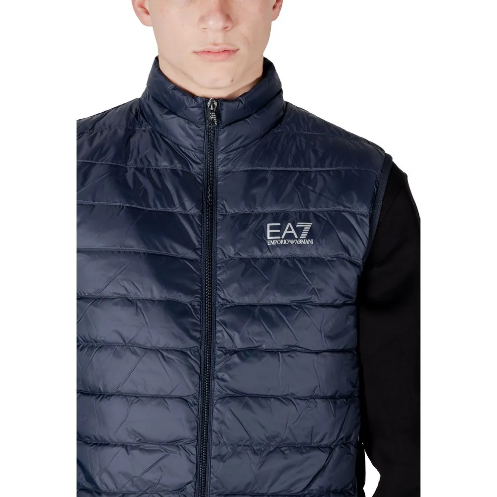 Blue Polyamide Jacket