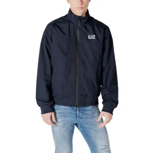 Blue Polyamide Jacket