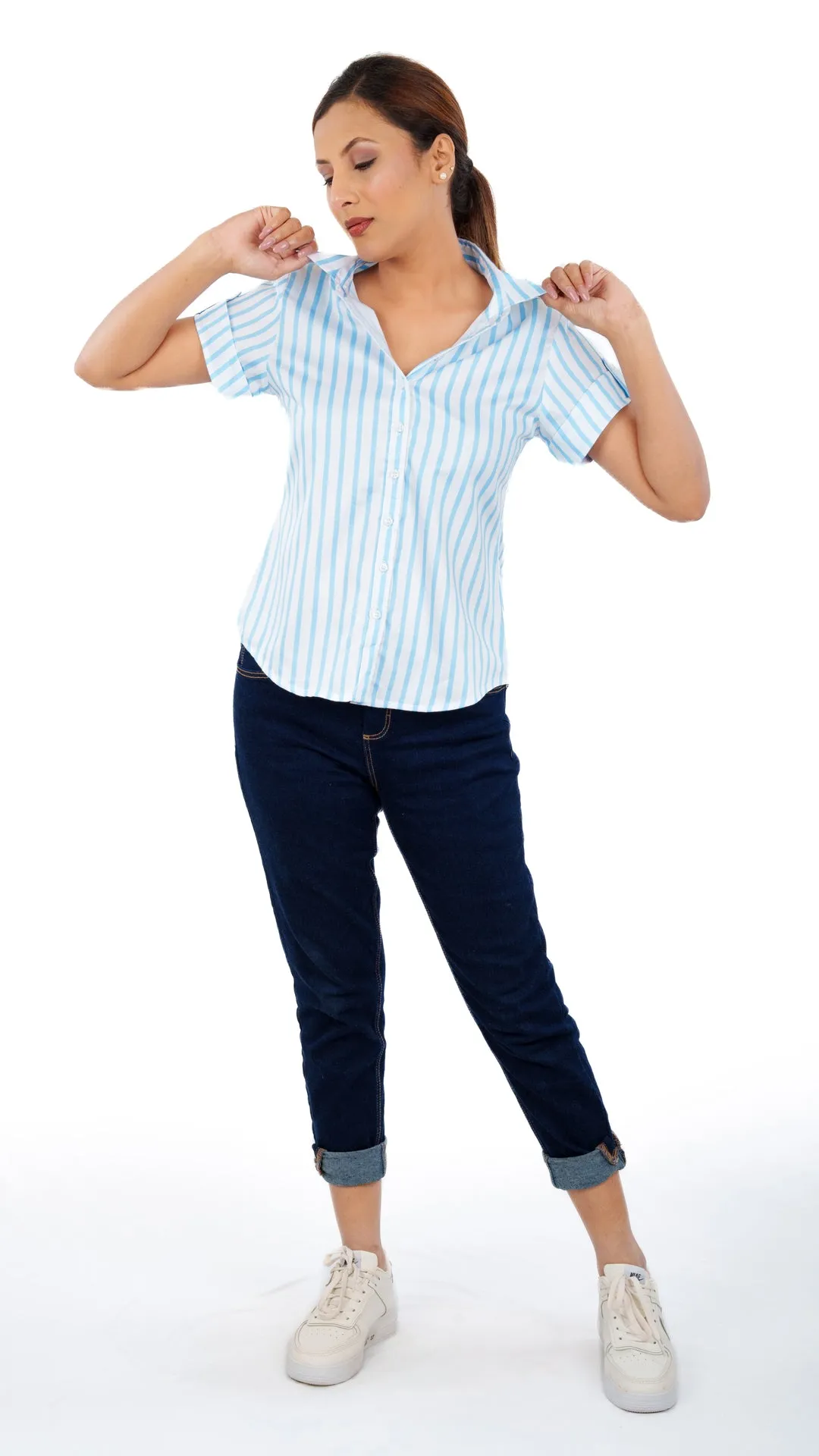 Bold Blue Stripe