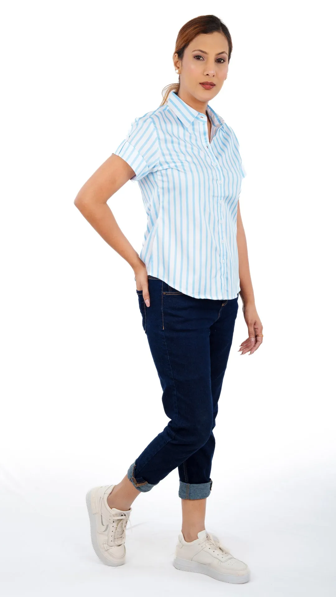 Bold Blue Stripe