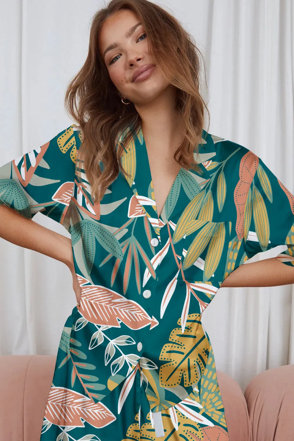 Botanic Dusk Pajama Set