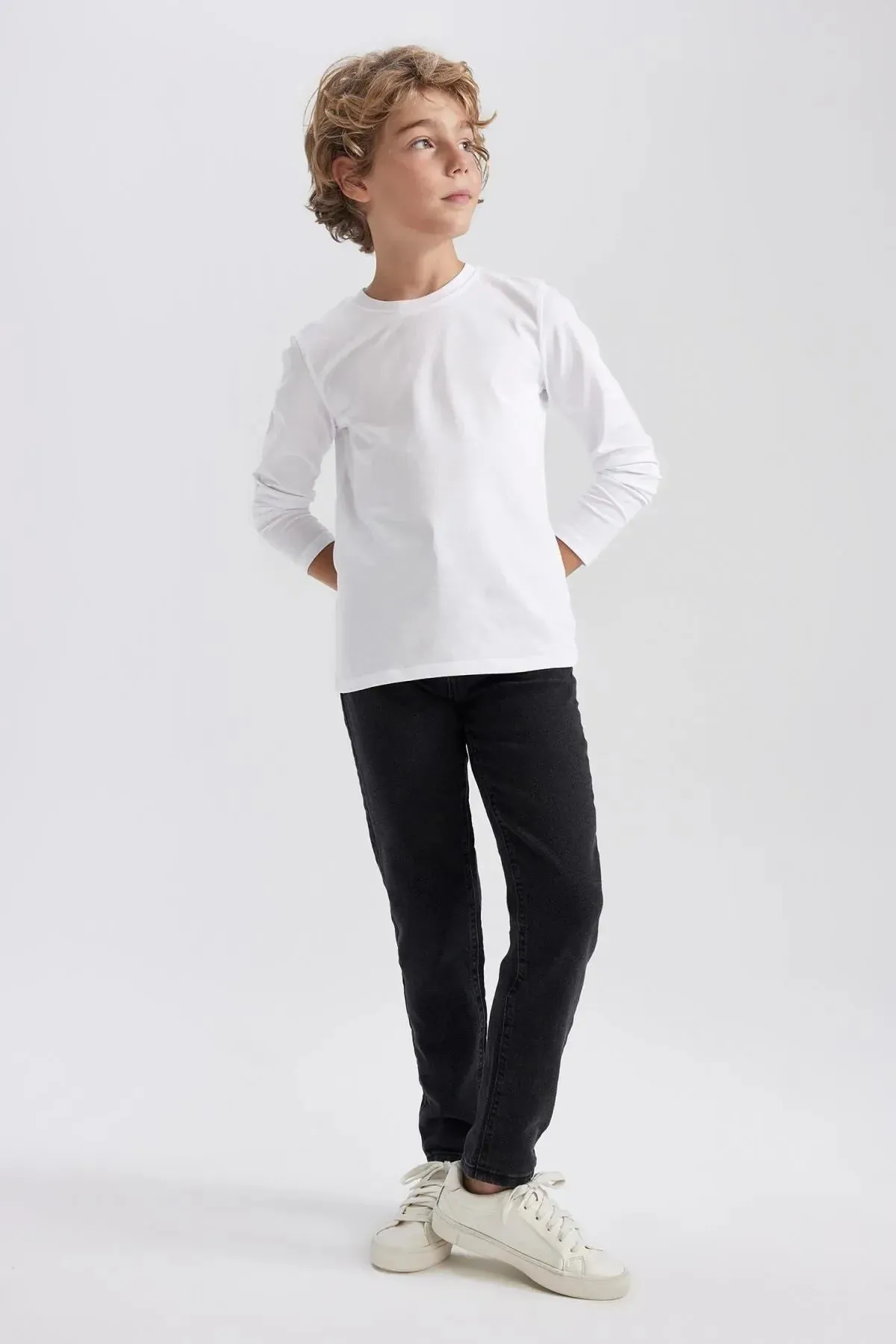 Boy's Slim Fit Skinny Leg Jean Trousers