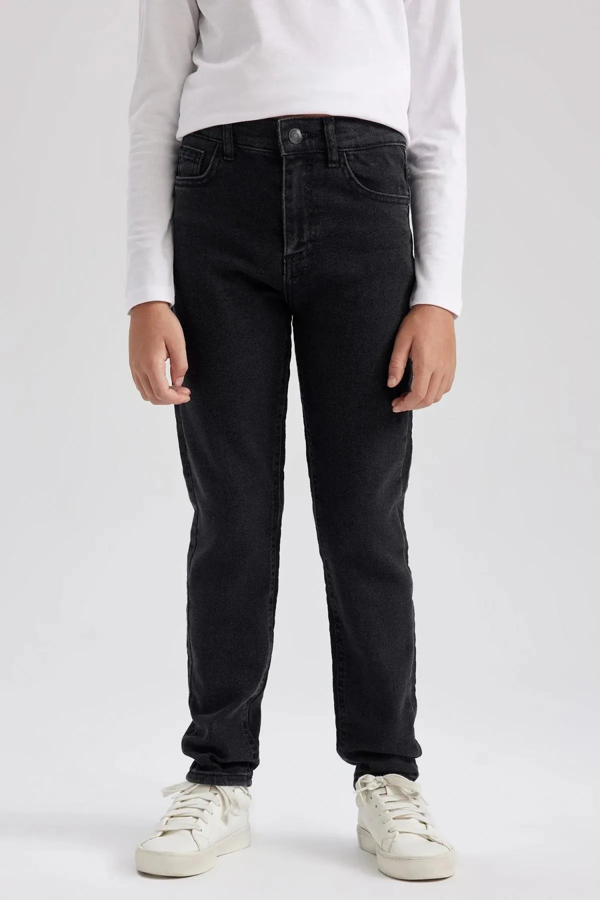 Boy's Slim Fit Skinny Leg Jean Trousers