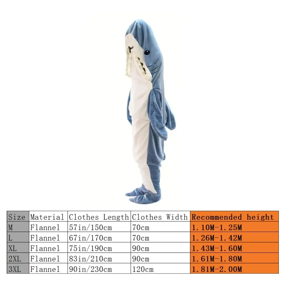 Cartoon Shark Sleeping Bag