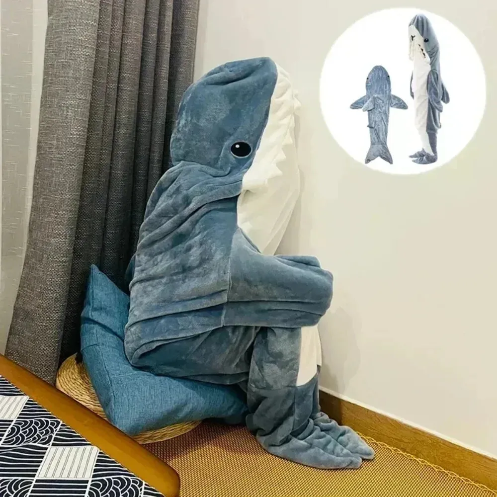 Cartoon Shark Sleeping Bag