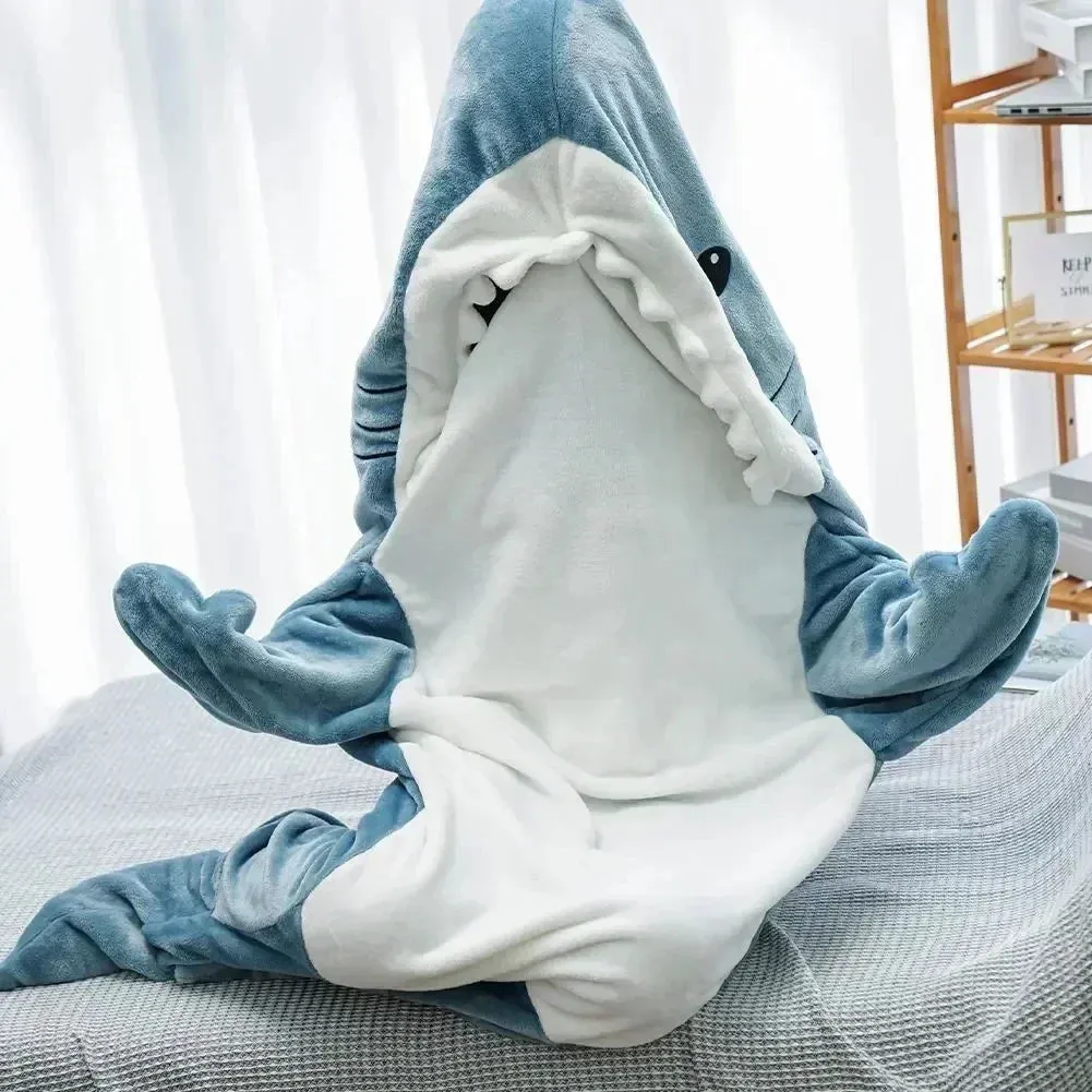 Cartoon Shark Sleeping Bag