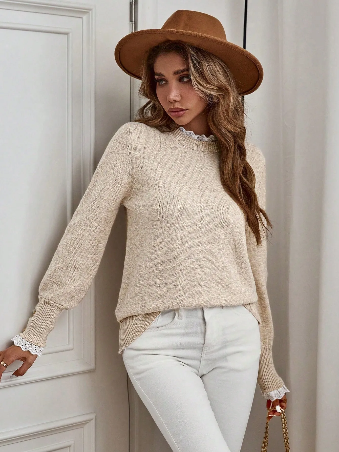 Cherry Vibes: Jersey de manga larga con flores en