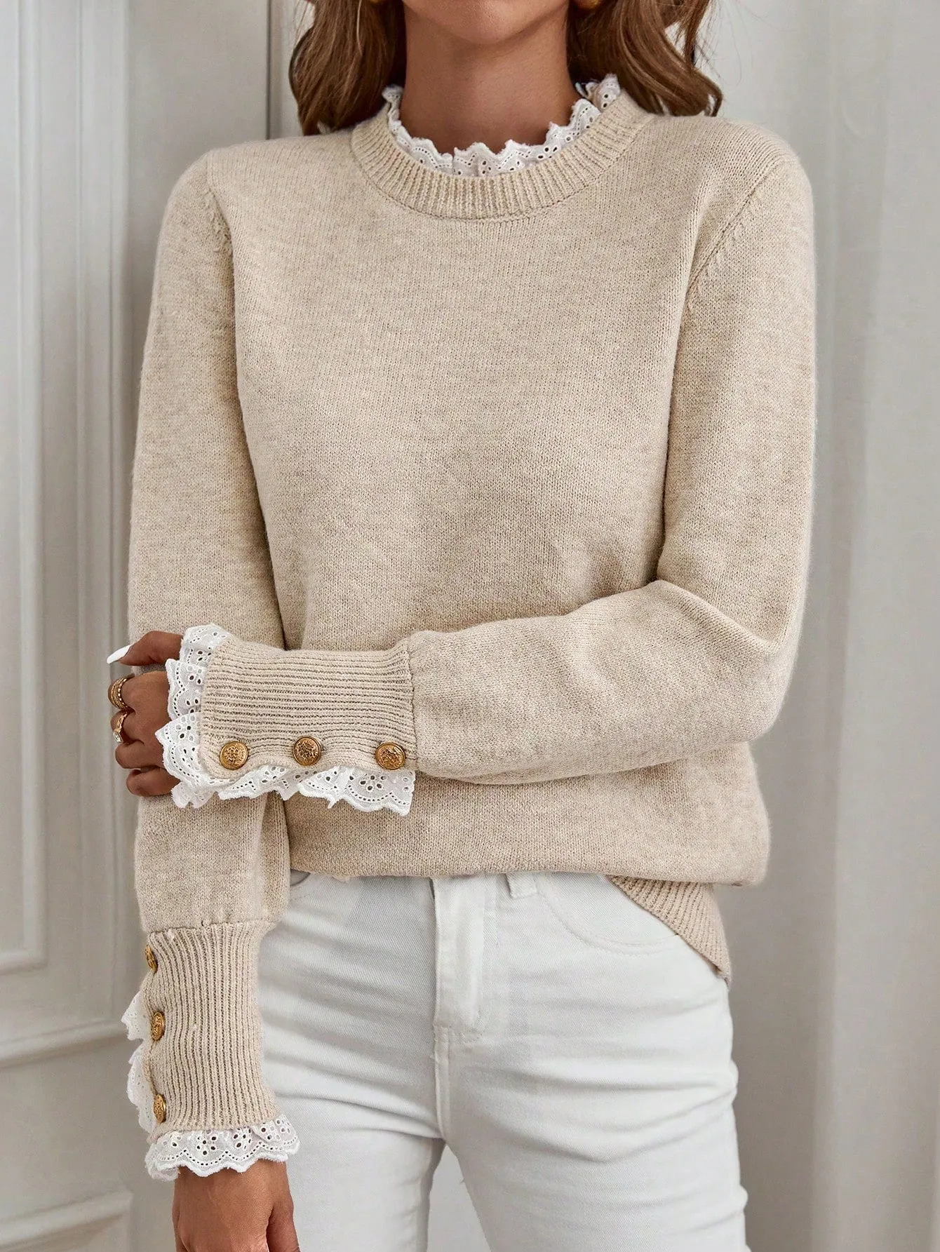 Cherry Vibes: Jersey de manga larga con flores en