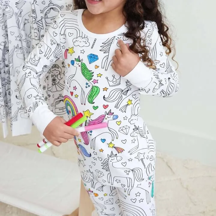 CL ColorMe Pajama Set | Enchanted Unicorns
