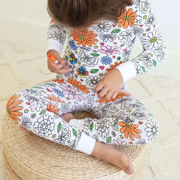 CL ColorMe Pajama Set | Floral Flutter