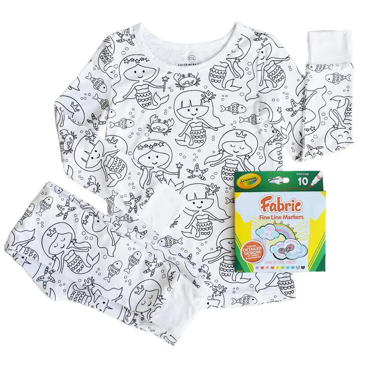 CL ColorMe Pajama Set | Mermaid Magic