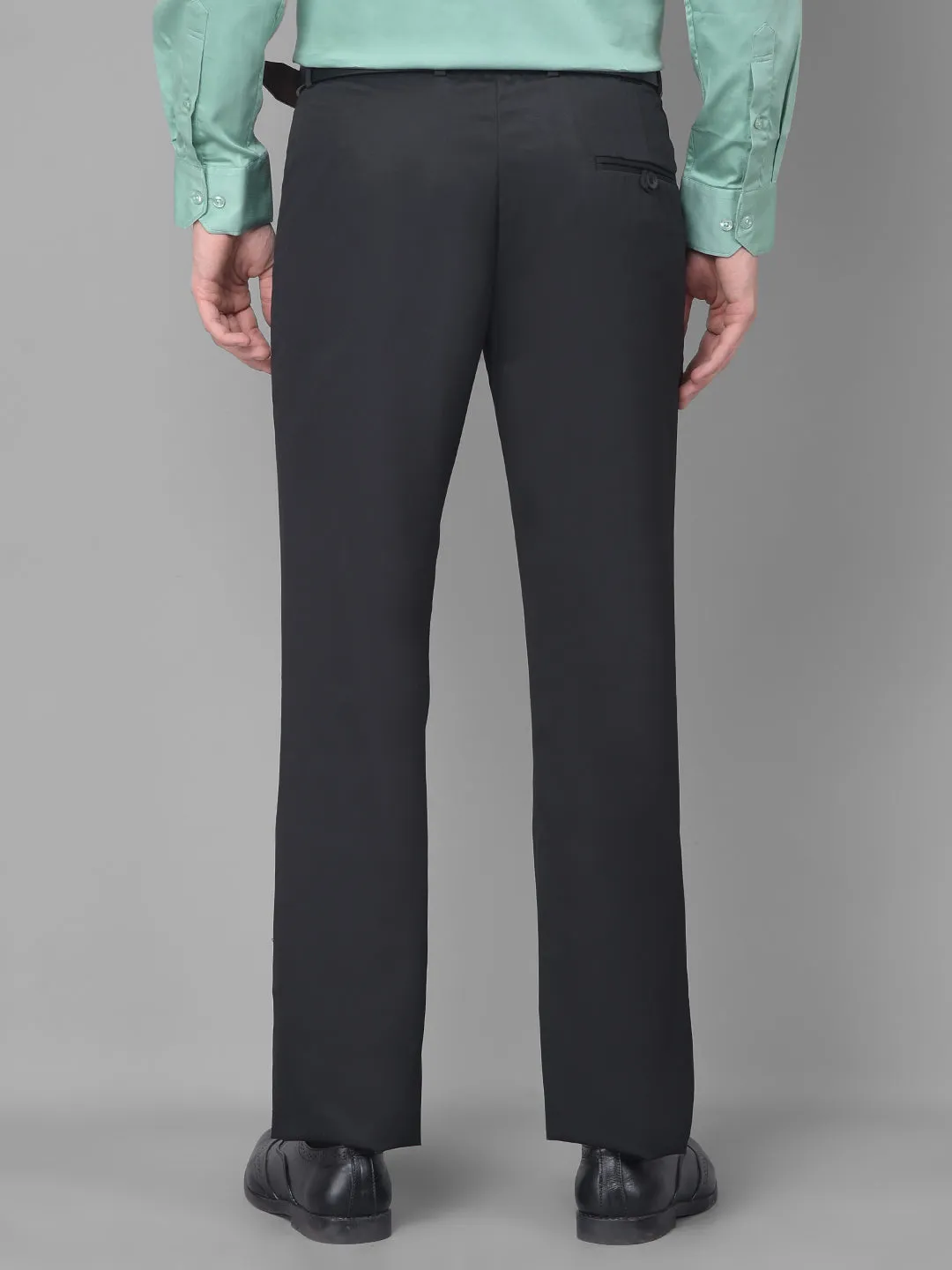 COBB BLACK ULTRA FIT FORMAL TROUSER