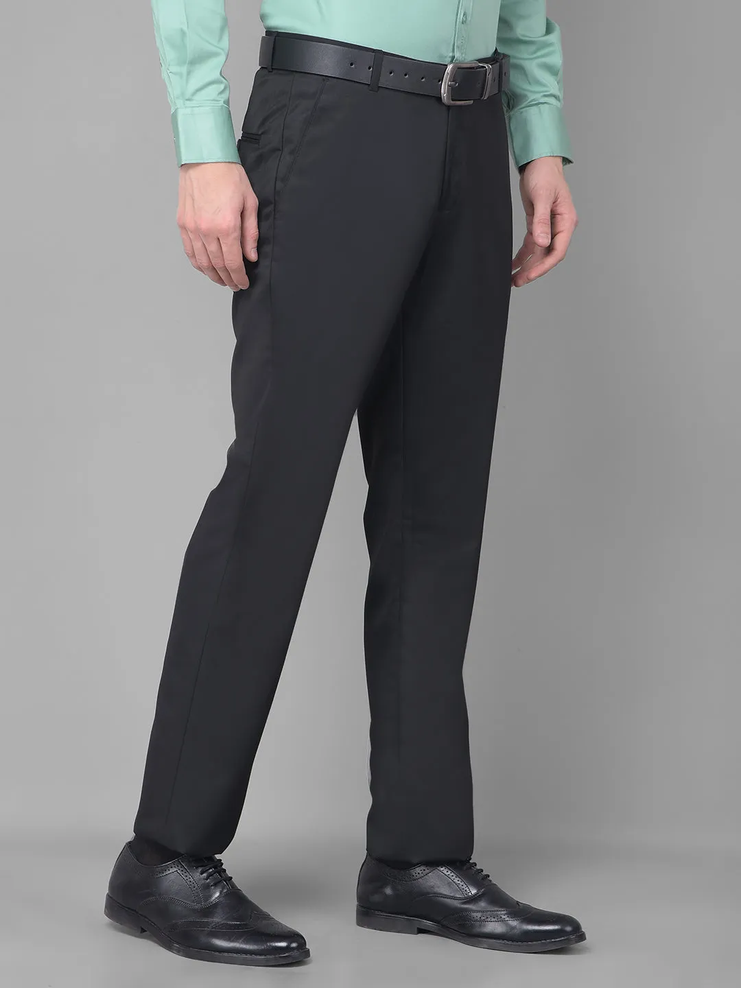 COBB BLACK ULTRA FIT FORMAL TROUSER
