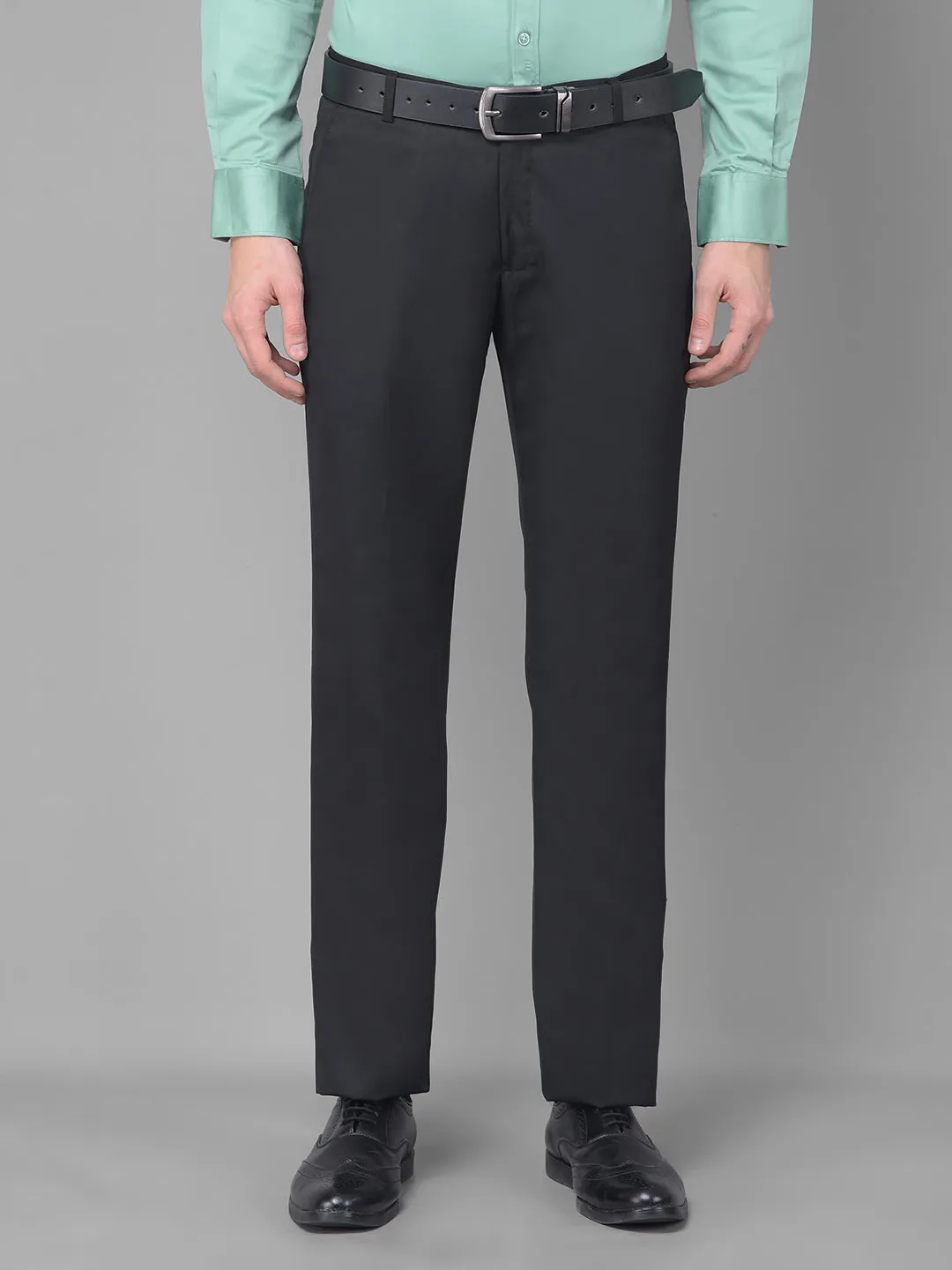 COBB BLACK ULTRA FIT FORMAL TROUSER