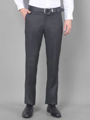 COBB DARK GREY ULTRA FIT FORMAL TROUSER