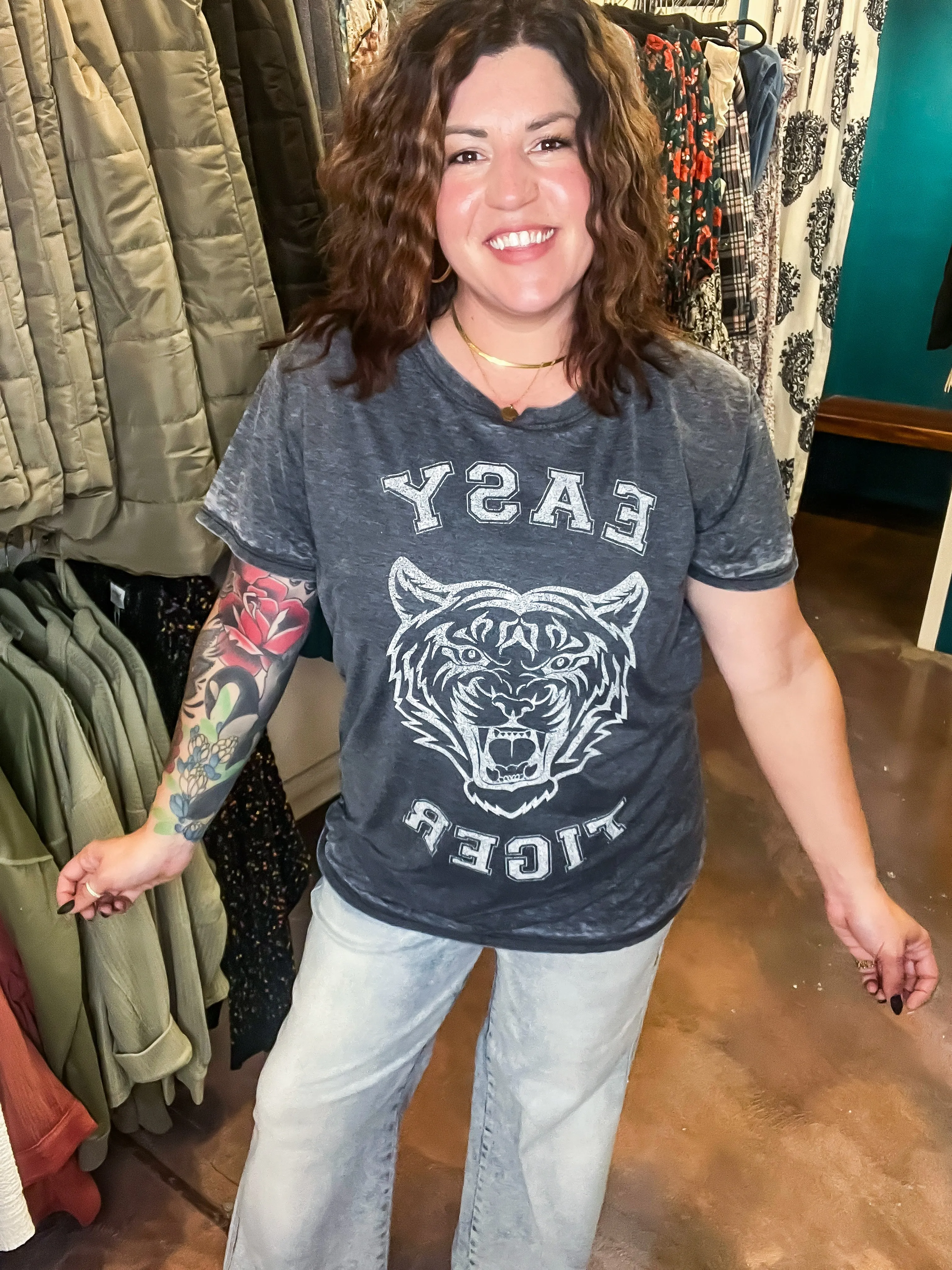 Easy Tiger Burnout Tee