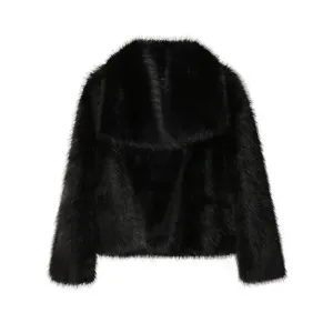 Elegant Faux Fur Coat for Women