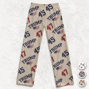 Embrace Your Patriotism In Style - US Patriotic Pride Pajama Pants - Gift For Conservative Supporters